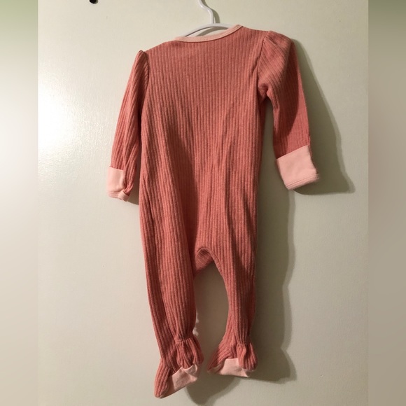 3-6 month cloud island footed sleeper/one piece/pajama - Picture 3 of 3